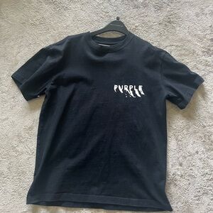 Purple Brand Black Tee